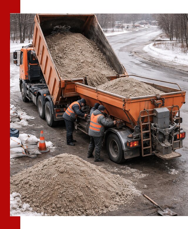 Поставка и вывоз пескосоля в Крымске оптом и в розницу