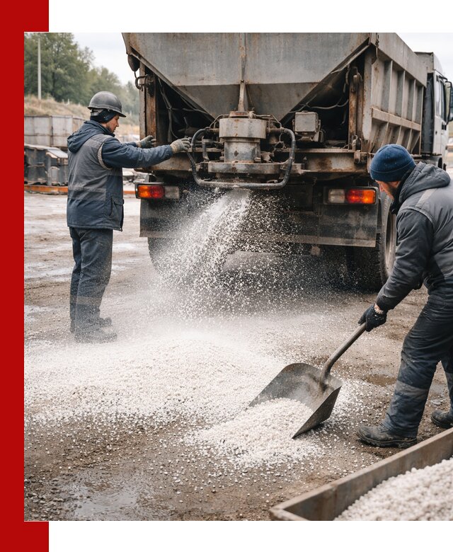 Доставка и продажа хлористого кальция в Крымске