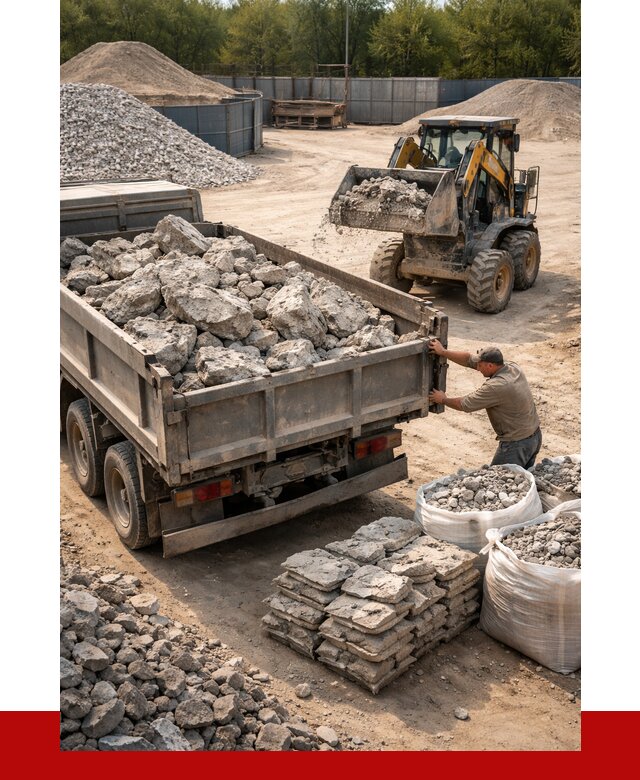 Купить бой бетона с доставкой в Крымске от 4974 р. | ПРОНЕРУДКрм