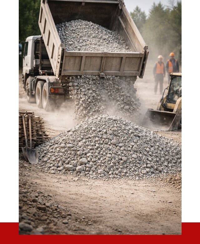 Купить дробленый бетон в Крымске от 1762 р./куб | ПРОНЕРУДКрм