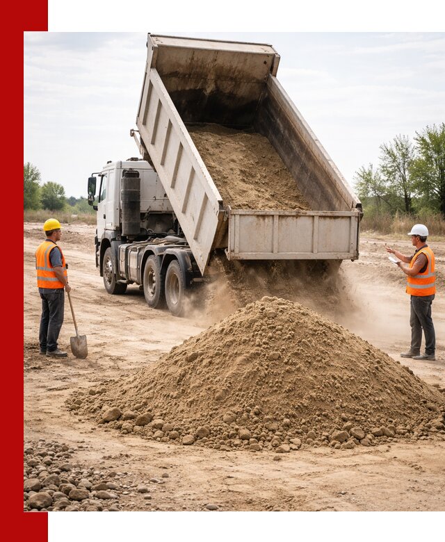 Доставка самосвалом 15 кубов в Крымске за город и по городу