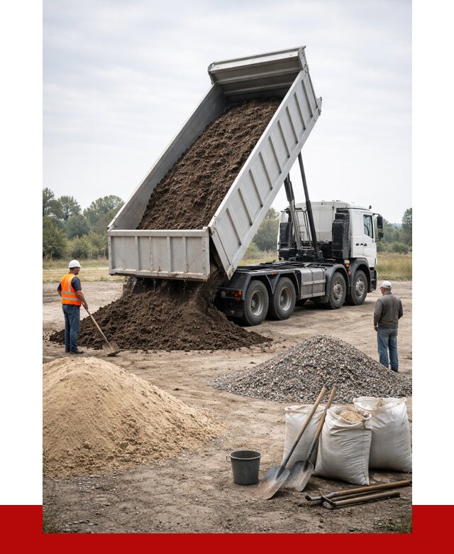 Доставка самосвалом 30 кубов в Крымске от 8809 р. | ПРОНЕРУДКрм