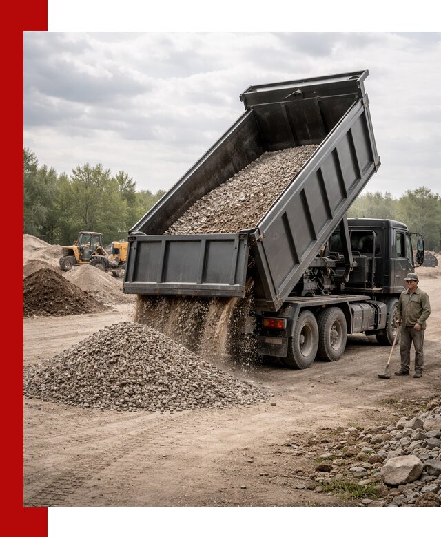 Доставка самосвалом 30 м3 по выгодным ценам в Крымске