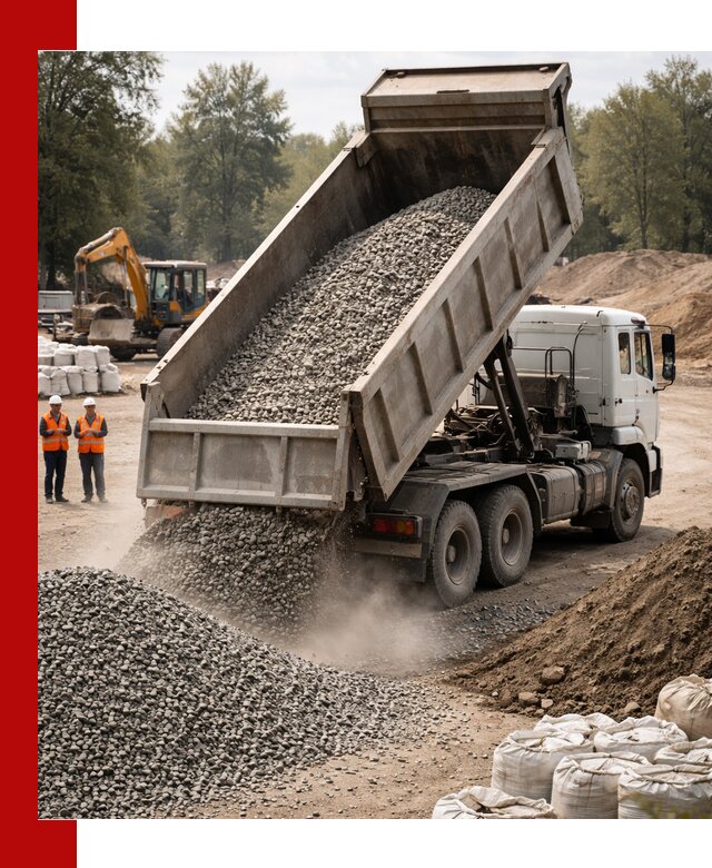 Аренда самосвала в Крымске для доставки сыпучих и нерудных материалов