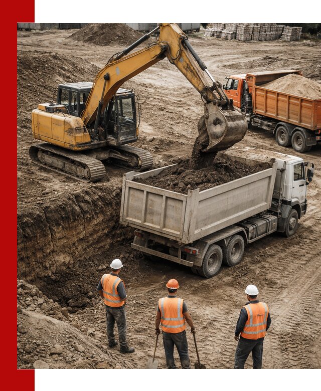 Разработка грунта для строительства и благоустройства в Крымске